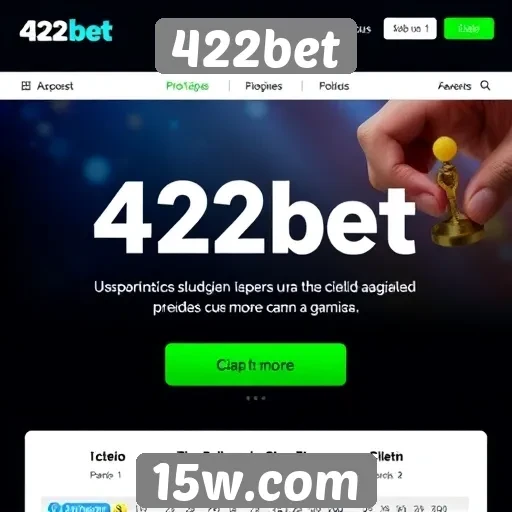 Promoções e bônus oferecidos pela 422bet